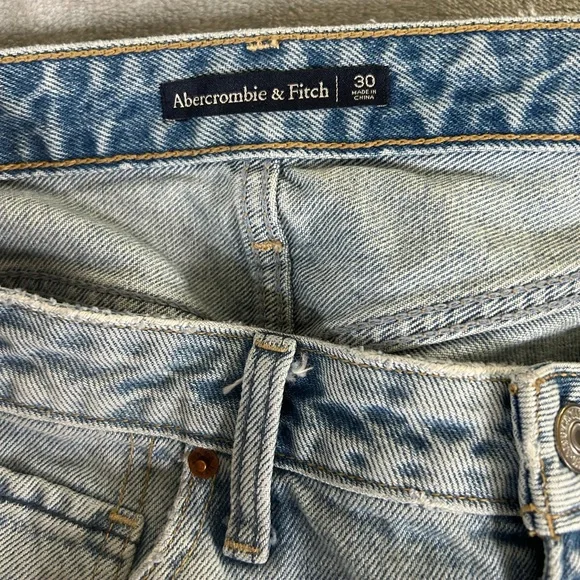 Abercrombie & fitch distressed denim pencil skirt - Picture 4 of 9